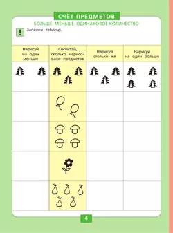 Количество и счет. Рабочая тетрадь для детей 5-6 лет 22