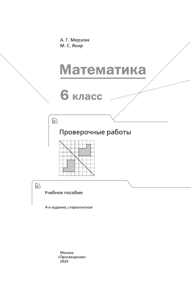 Математика. 6 класс. Проверочные работы. 18