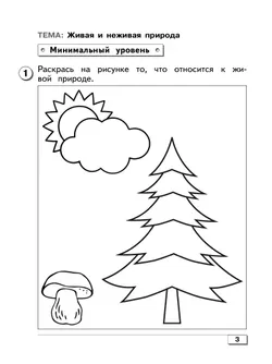Мир природы и человека. 1 класс. Проверочные работы (для обучающихся с интеллектуальными нарушениями) 18