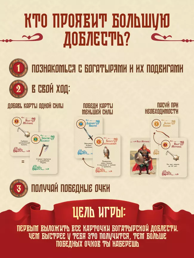 Богатыри земли Русской. Настольная игра 12 Богатыри земли Русской. Настольная игра 12