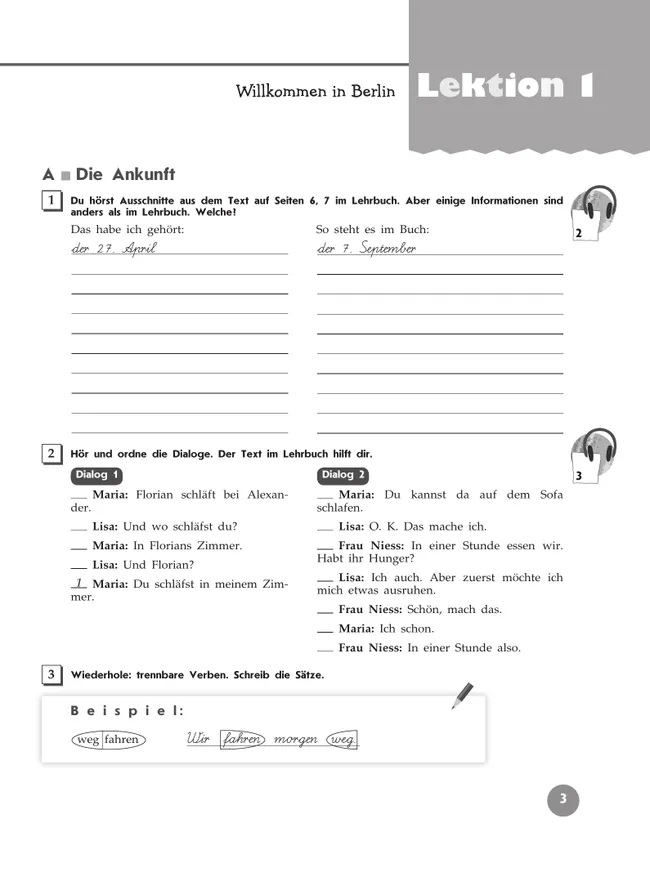 Немецкий язык. Рабочая тетрадь. 9 класс 18