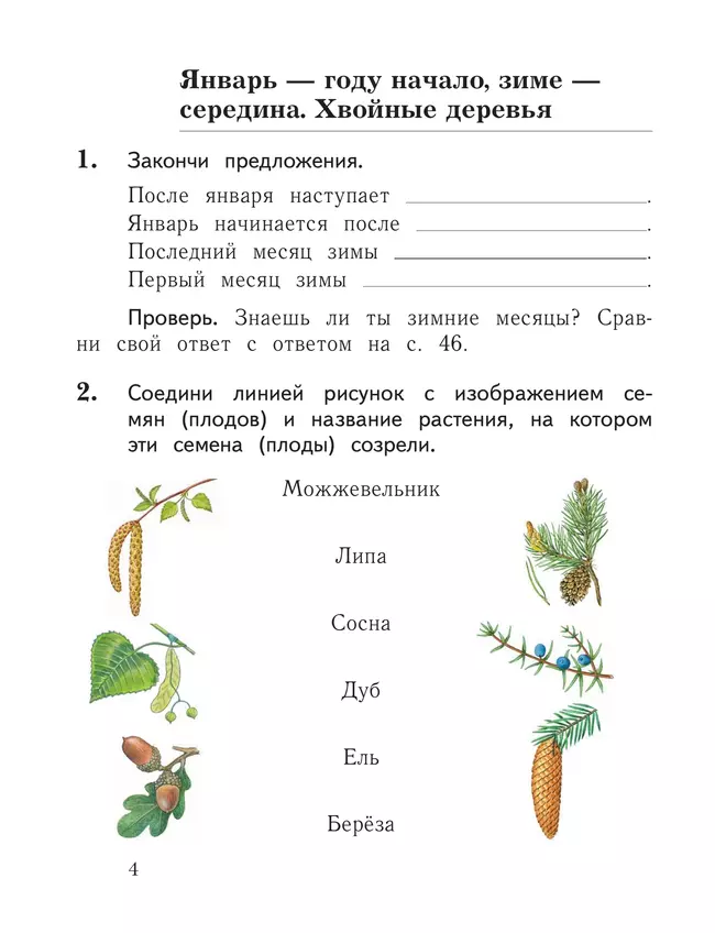 Окружающий мир. 1 класс. Тетрадь для проверочных работ. В 2 ч. Часть 2 29 Окружающий мир. 1 класс. Тетрадь для проверочных работ. В 2 ч. Часть 2 29
